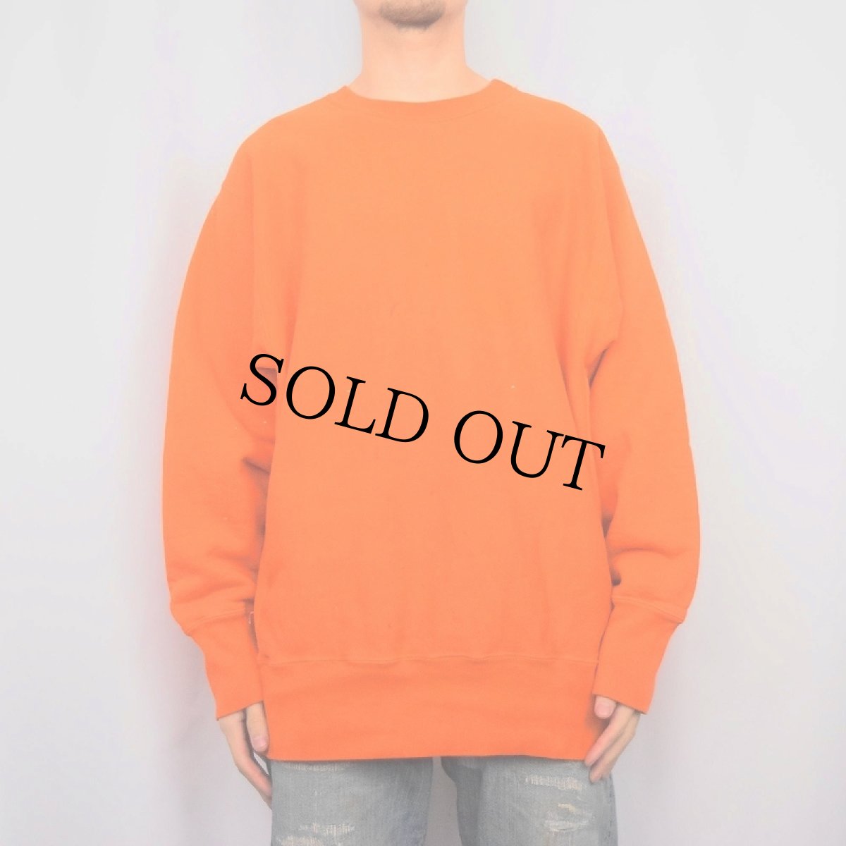 画像2: 90's CAMBER USA製 無地スウェット XL (2)