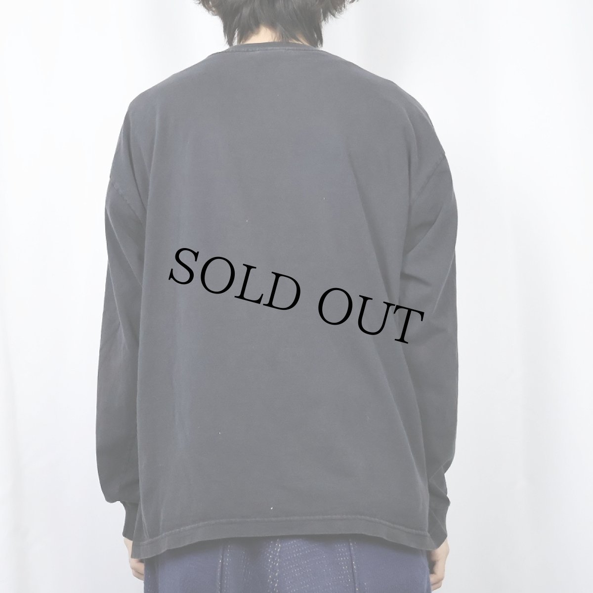 画像3: 90's NIKE ACG USA製 ロゴ刺繍ロンT BLACK XL (3)