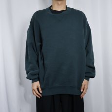 画像2: 90's RUSSELL ATHLETIC USA製 前V 無地スウェット XXL (2)