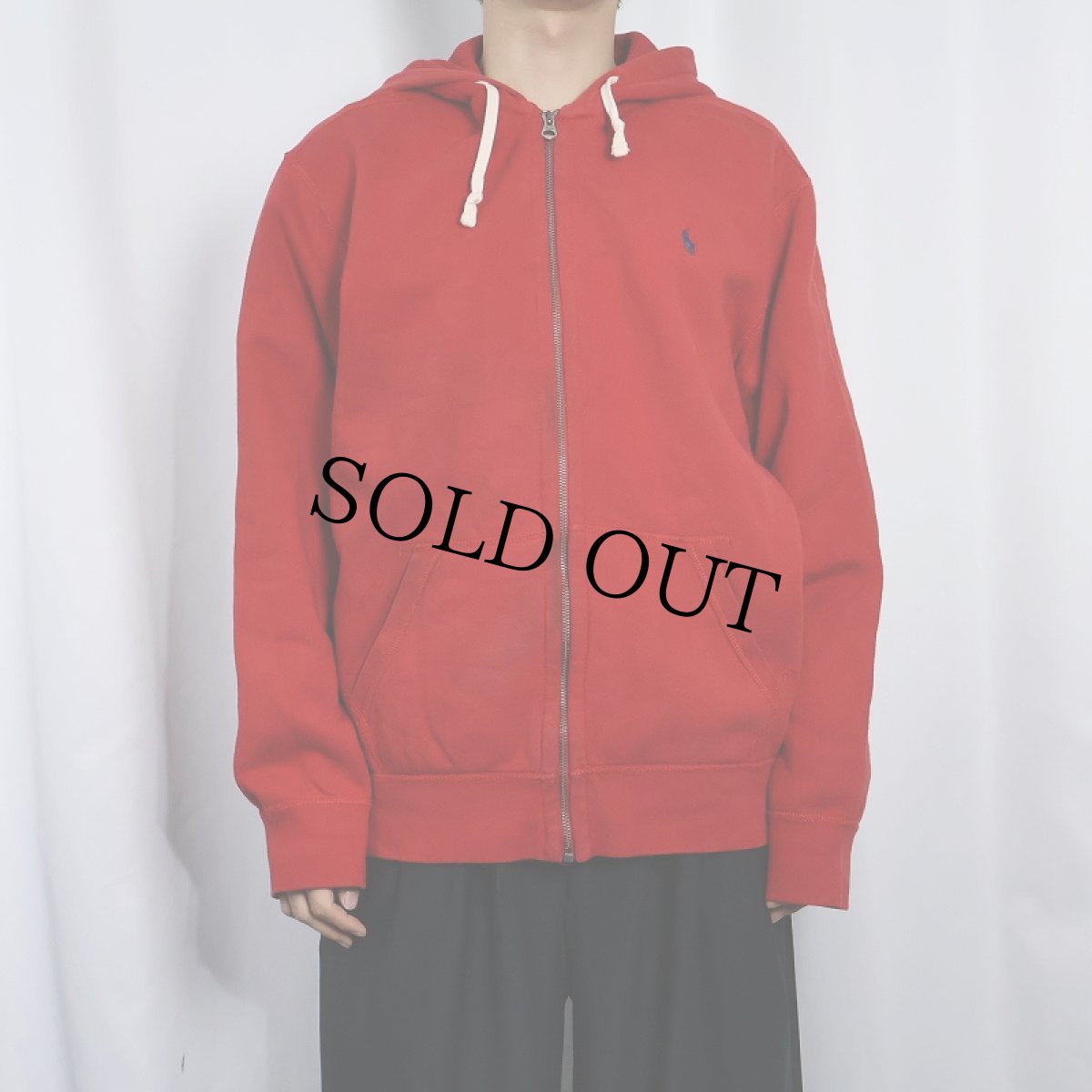 画像2: POLO Ralph Lauren スウェットジップパーカー XL (2)