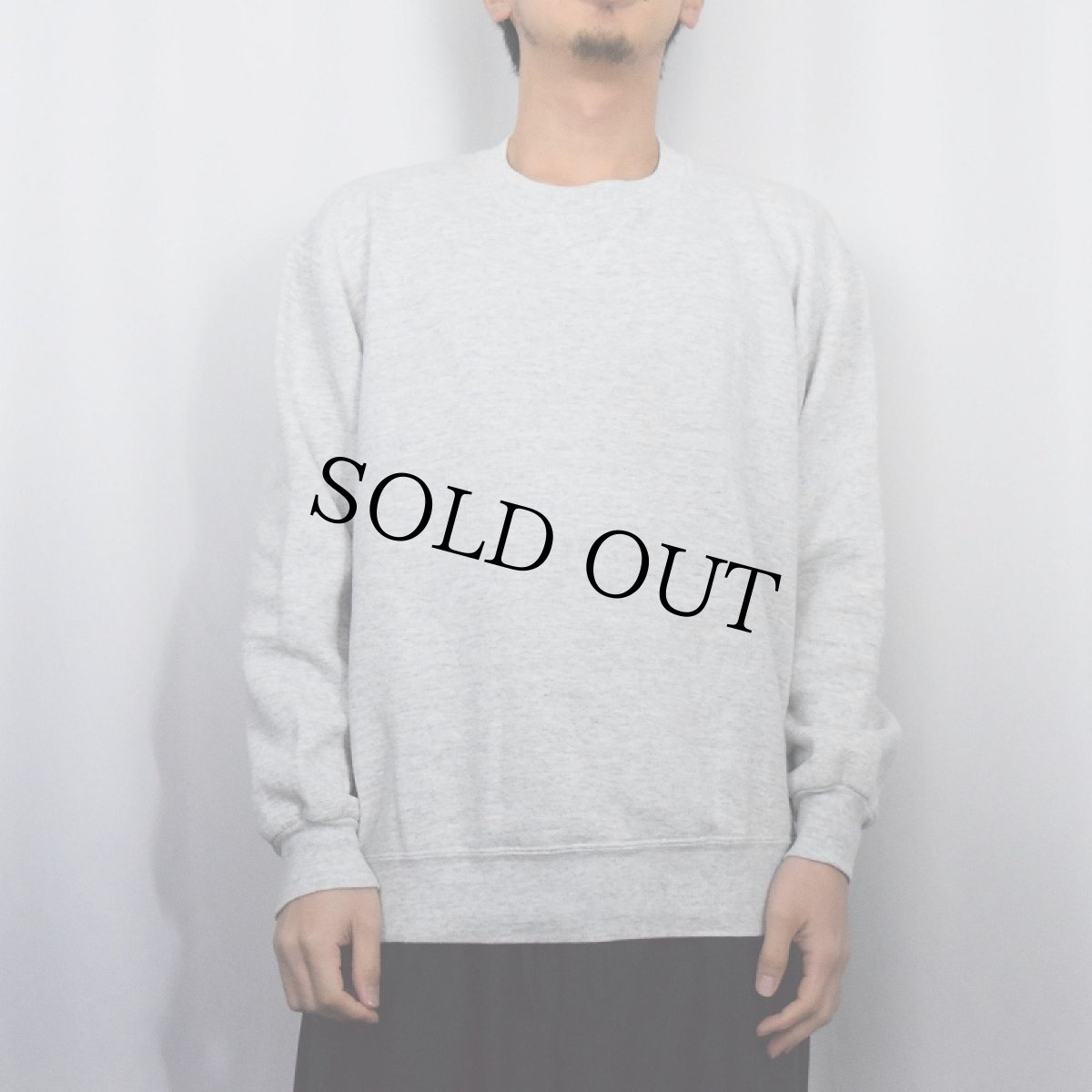 画像2: 90's RUSSELL ATHLETIC USA製 前Vスウェット L (2)