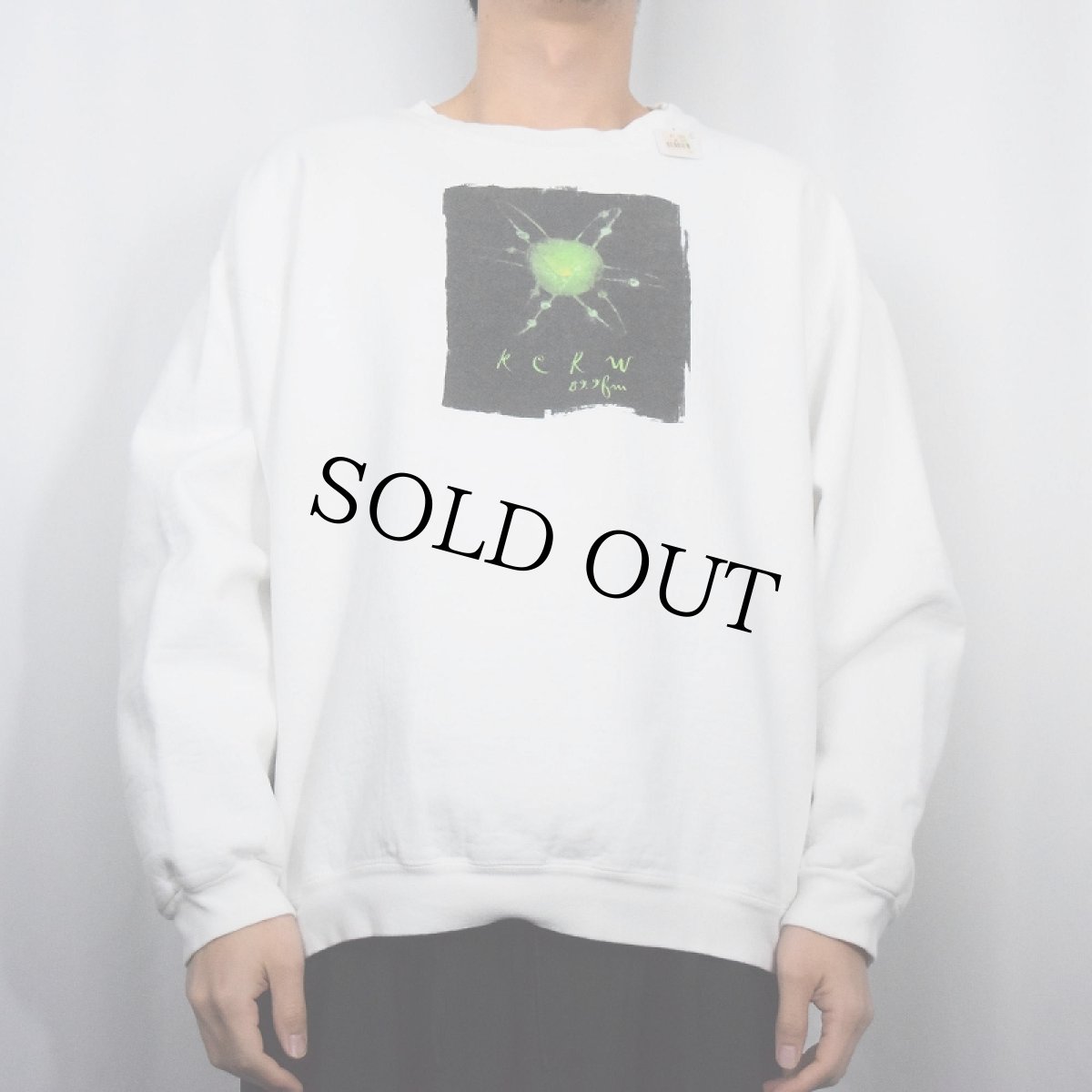 画像2: KCRW 89.9FM ラジオ局 プリントスウェット XL (2)