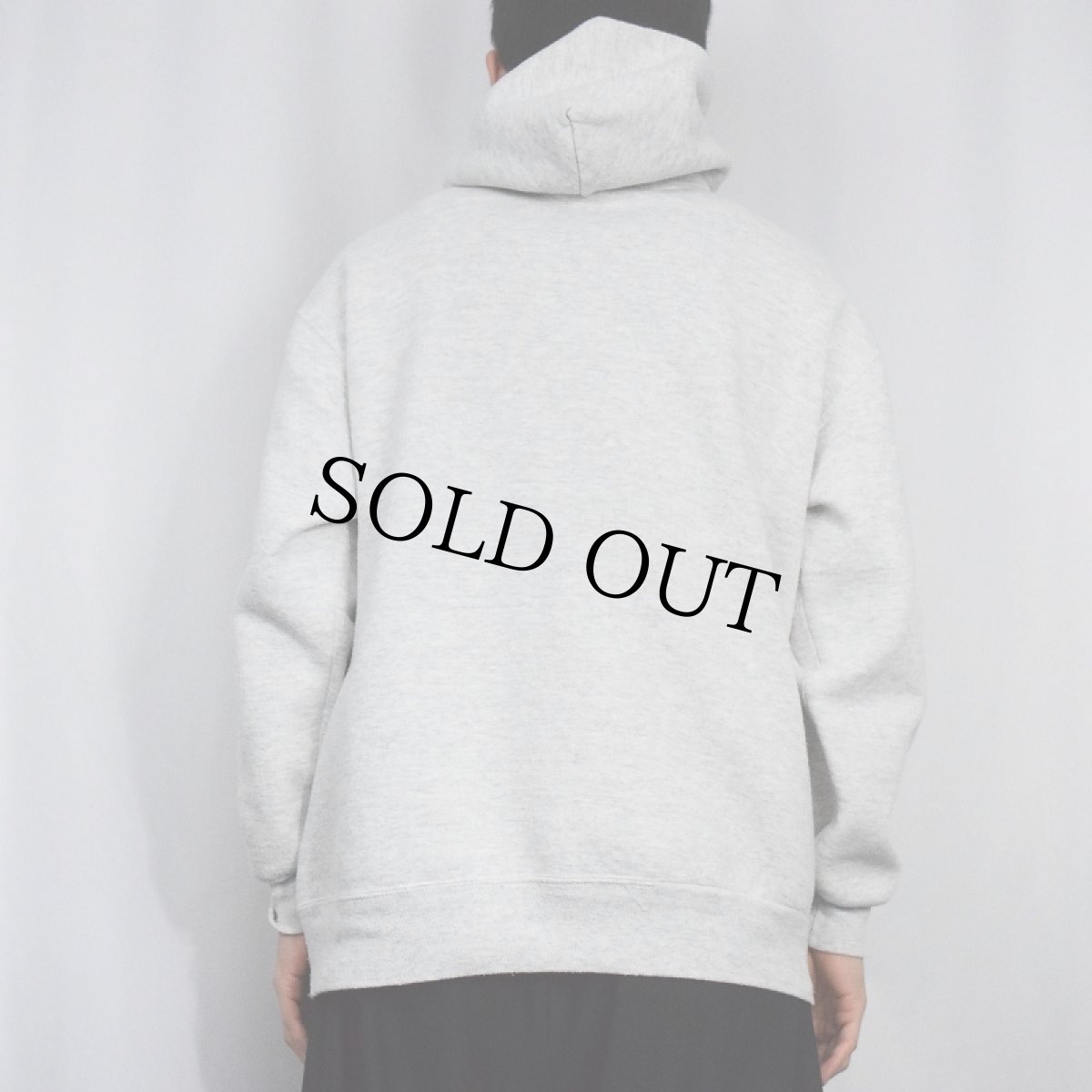 画像3: 90's RUSSELL ATHLETIC USA製 "RIDGE ROAD" ロードランナー プリントスエットフーディー XL (3)