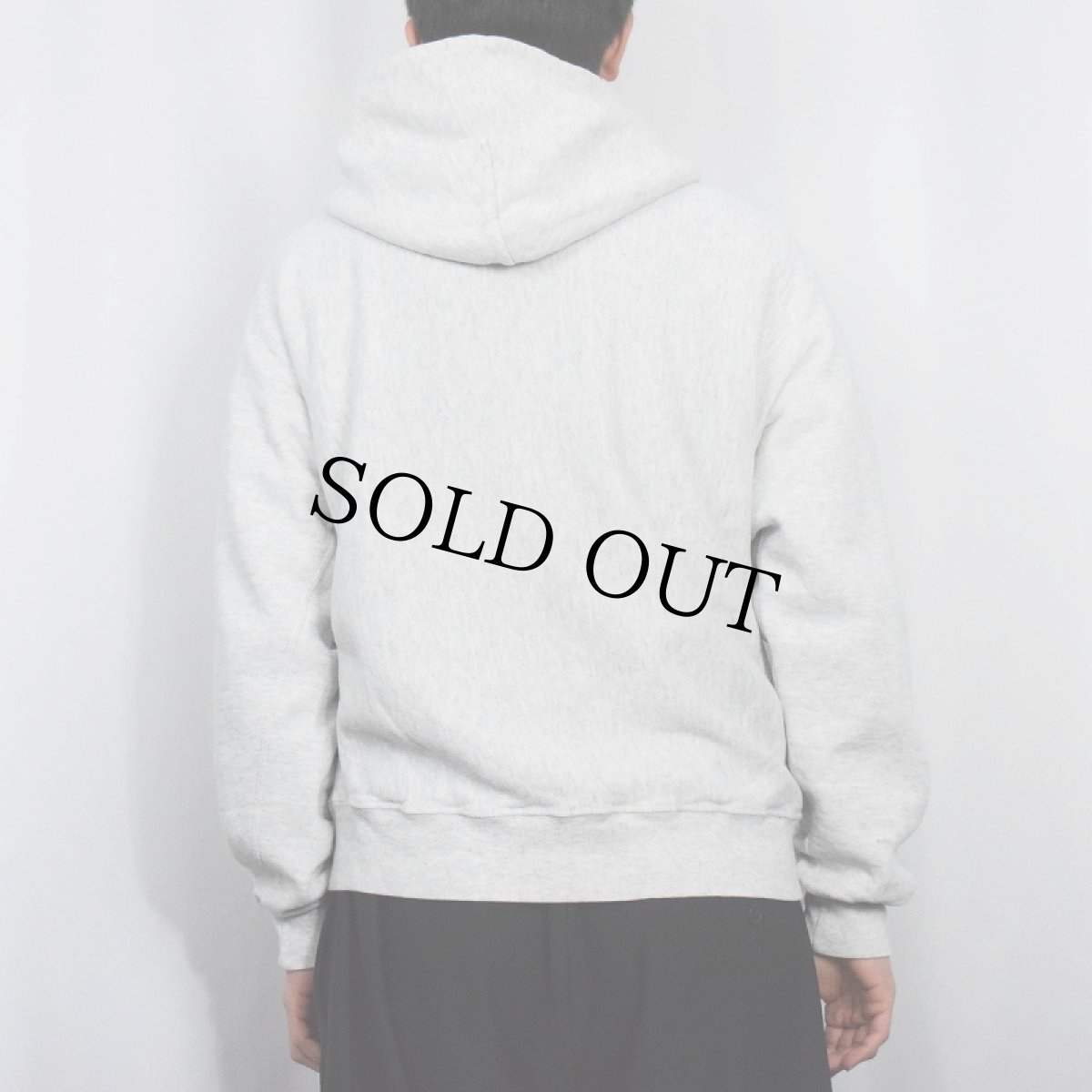 画像3: 90's U.S.ARMY ロゴプリント スウェットジップパーカー MEDIUM (3)