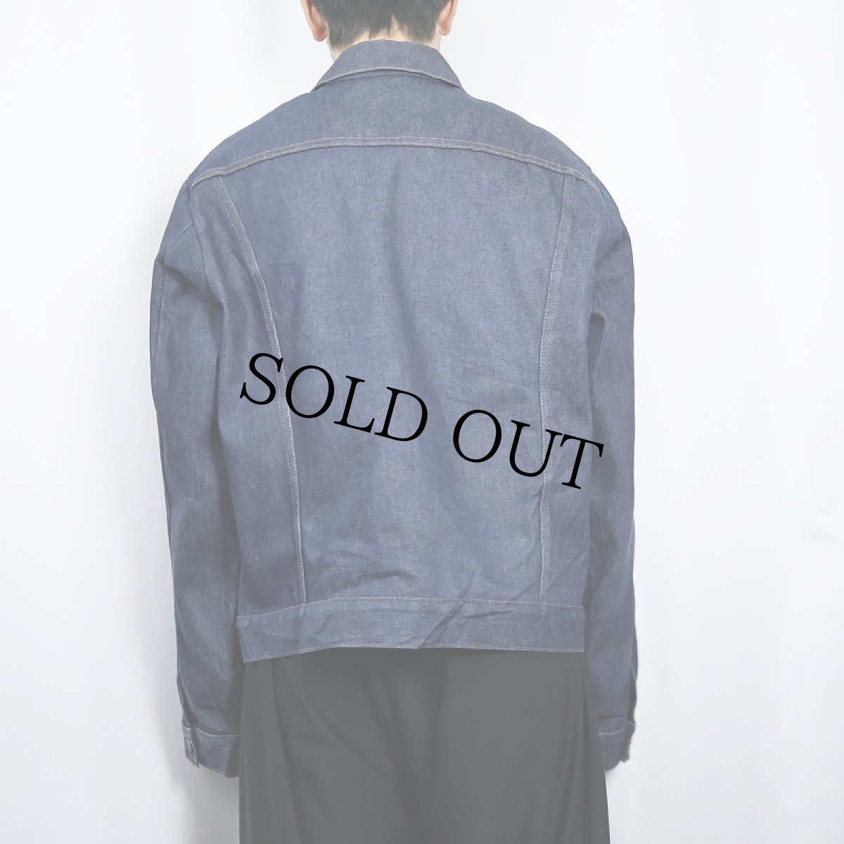 画像3: 70〜80's UNKNOWN デニムジャケット 46 (3)