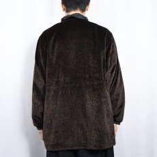 画像6: CURRENT SEEN レオパード柄 ベロア×ナイロン リバーシブルジャケット (6)