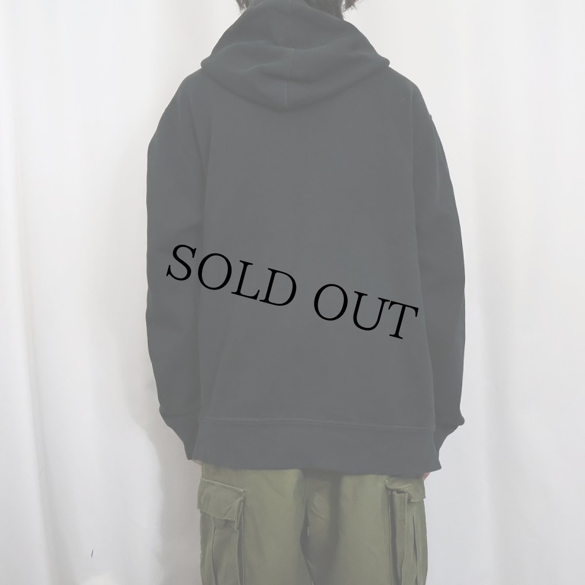 画像3: POLO Ralph Lauren ロゴ刺繍 スウェットジップパーカー BLACK XXL (3)