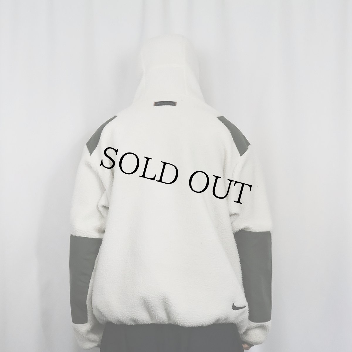 画像5: 90〜2000's NIKE ACG USA製 "NINJA" フリースプルオーバージャケット M (5)