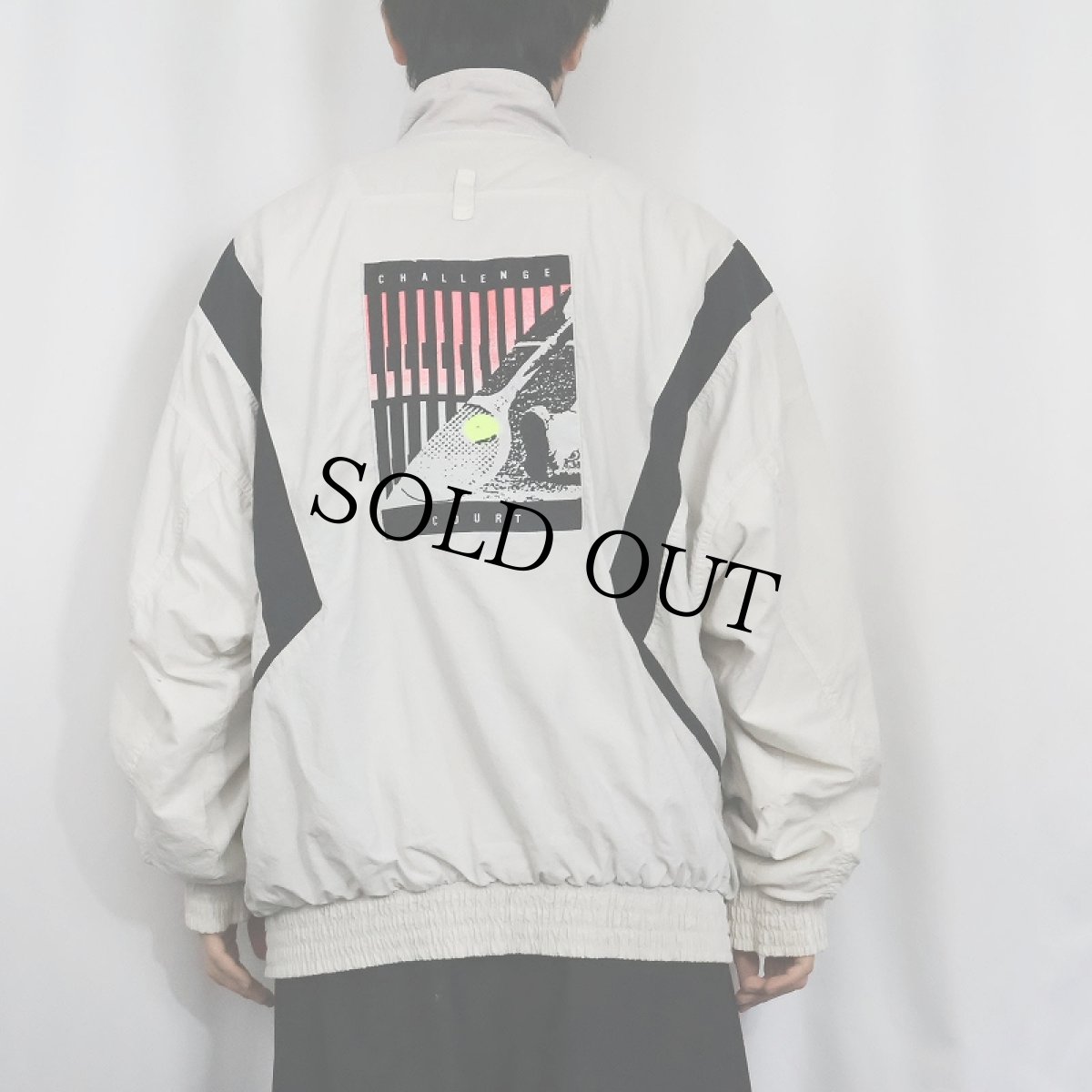 画像8: 90’s NIKE CHALLENGE COURT ナイロンジャケット / パンツ SETUP (8)