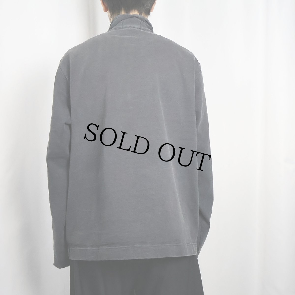 画像3: Ralph Lauren RRL ハーフジップ スウェットプルオーバーシャツ BLACK XL (3)