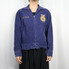 画像3: 60's FFA "OKLAHOMA CHOCTAW" ファーマーズコーデュロイジャケット (3)