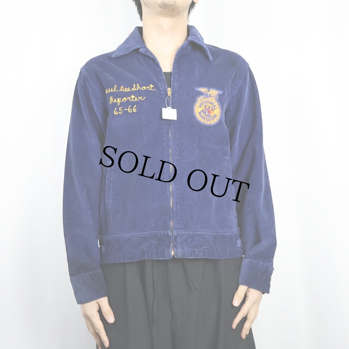 画像3: 60's FFA "OKLAHOMA VIAN" ファーマーズコーデュロイジャケット size40 (3)