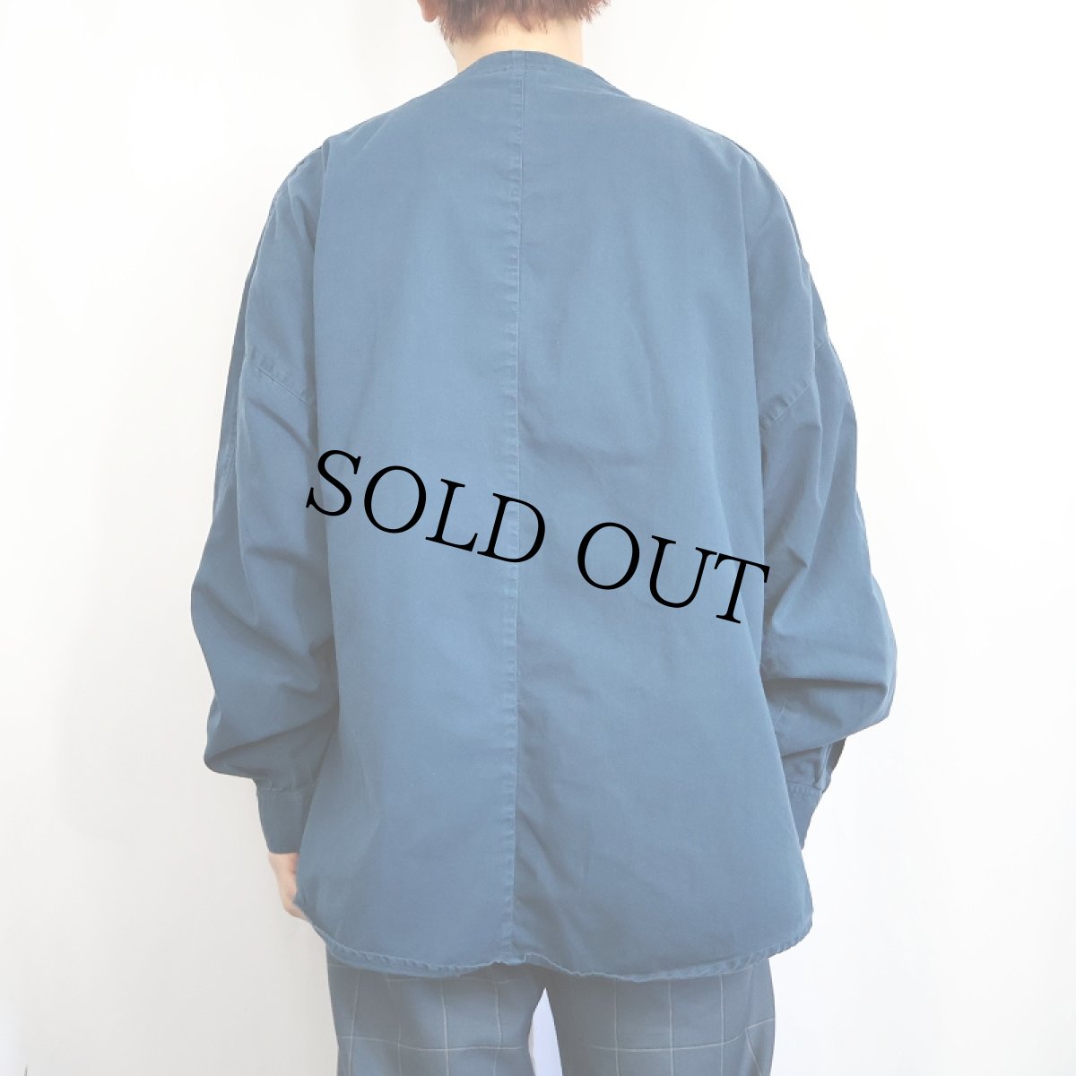 画像3: 80〜90's MARITHE+FRANCOIS GIRBAUD デザイン コットンシャツジャケット L (3)