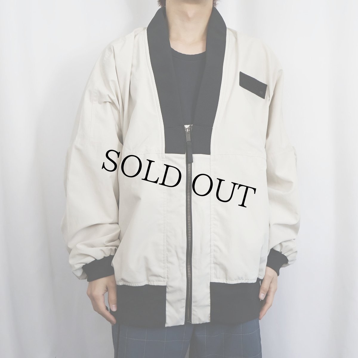 画像2: adidas PARLEY ボンバージャケット XL (2)