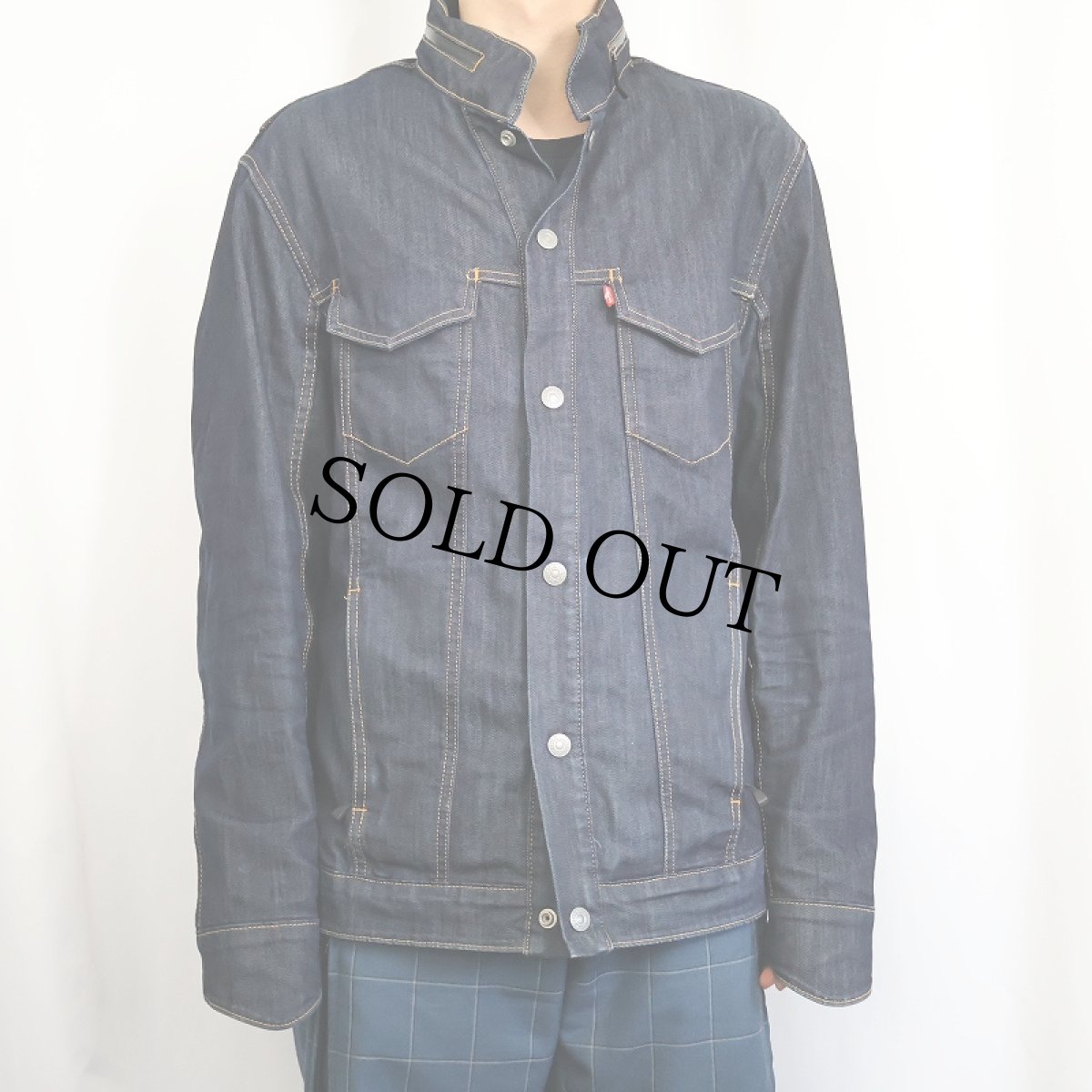 画像2: Levi's デザインデニムジャケット L (2)