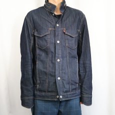 画像2: Levi's デザインデニムジャケット L (2)