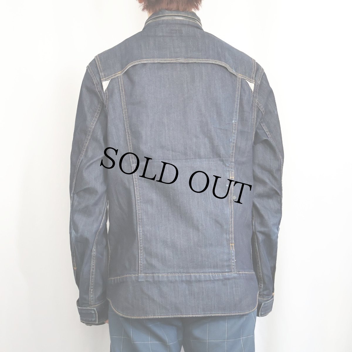 画像3: Levi's デザインデニムジャケット L (3)