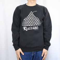 画像2: HERSHEY'S KISSES CHOCOLATE "Kissable" プリントスウェット L (2)