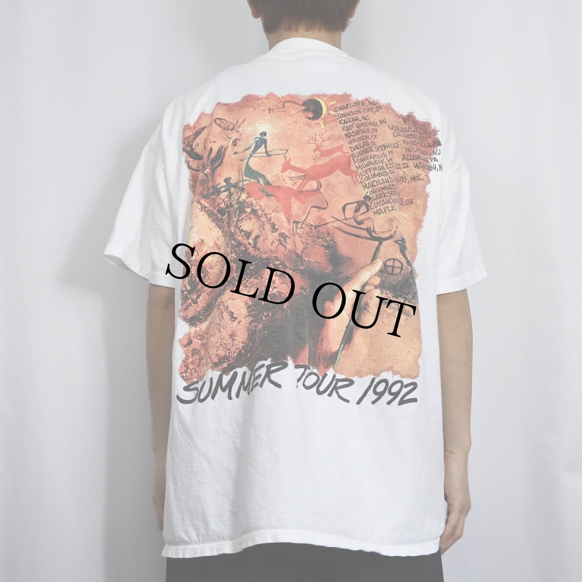 画像3: 90's MOODY BLUES USA製 ロックバンド ツアープリントTシャツ ONE SIZE (3)