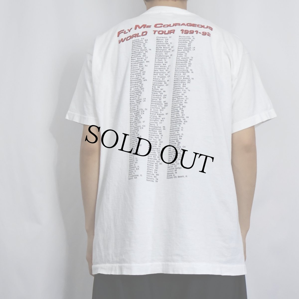 画像3: 90's Drivin N Cryin USA製 ロックバンド ツアープリントTシャツ XL (3)