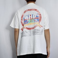 画像4: 80's The Who "25 ANNIVERSARY" ロックバンドツアープリントTシャツ (4)