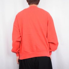 画像3: 90's RUSSELL ATHLETIC USA製 "HIGH COTTON" 前V プリントスウェット XL (3)