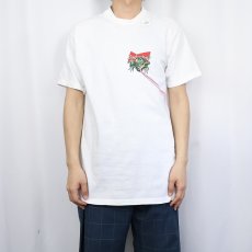 画像3: 90's Budwiser "JUMP ON A BUD" ビールメーカー プリントTシャツ XL (3)