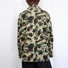 画像3: 80's L.L.Bean USA製 ダックハンターカモ柄 シャモアクロスシャツ size19 (3)