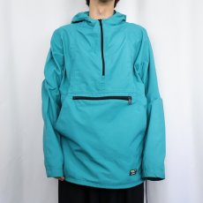画像2: 90's L.L.Bean ハーフジップ ナイロンジャケット (2)