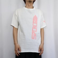 画像2: 80's adidas USA製 ロゴプリントTシャツ M (2)
