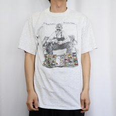 画像2: 90's "So Many Lures... So Little Time." フィッシングプリントTシャツ L (2)