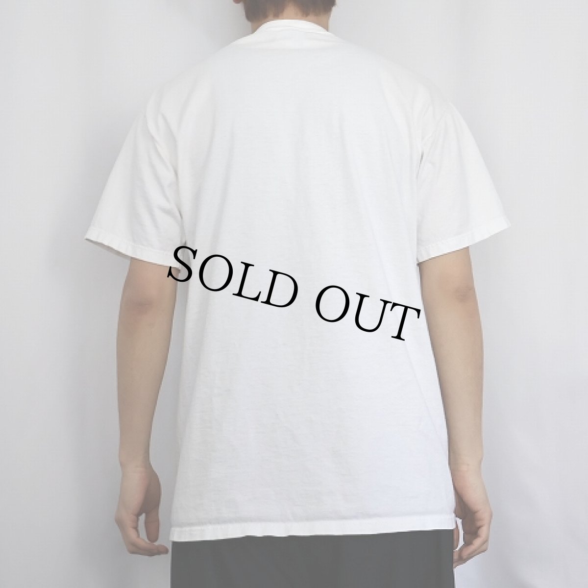 画像3: 90's TESOROS USA製 スカル カラベラアート プリントTシャツ L (3)