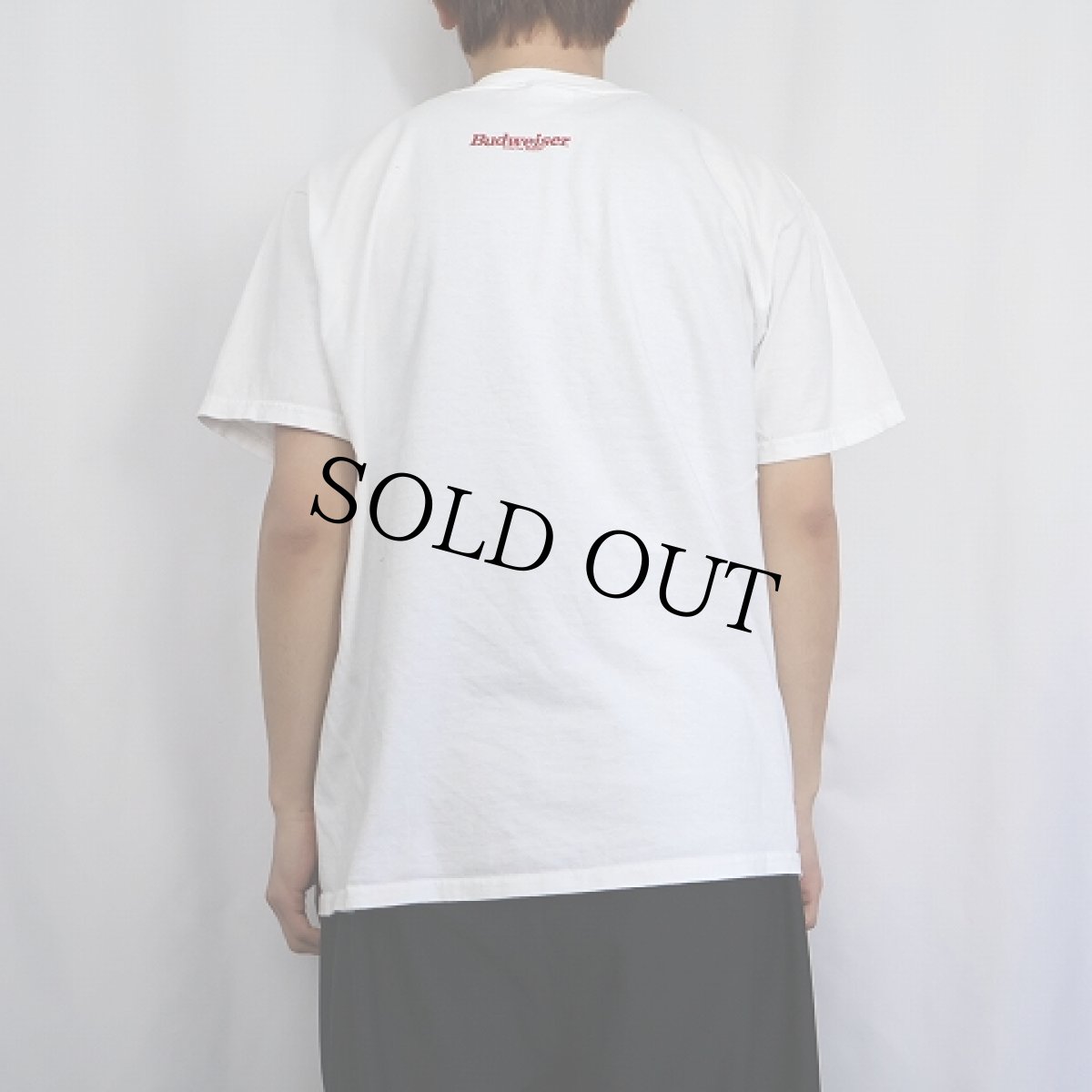 画像3: 90's Budweiser "LOOK, HE'S CHANGIN COLORS..." ビールメーカー プリントTシャツ L (3)