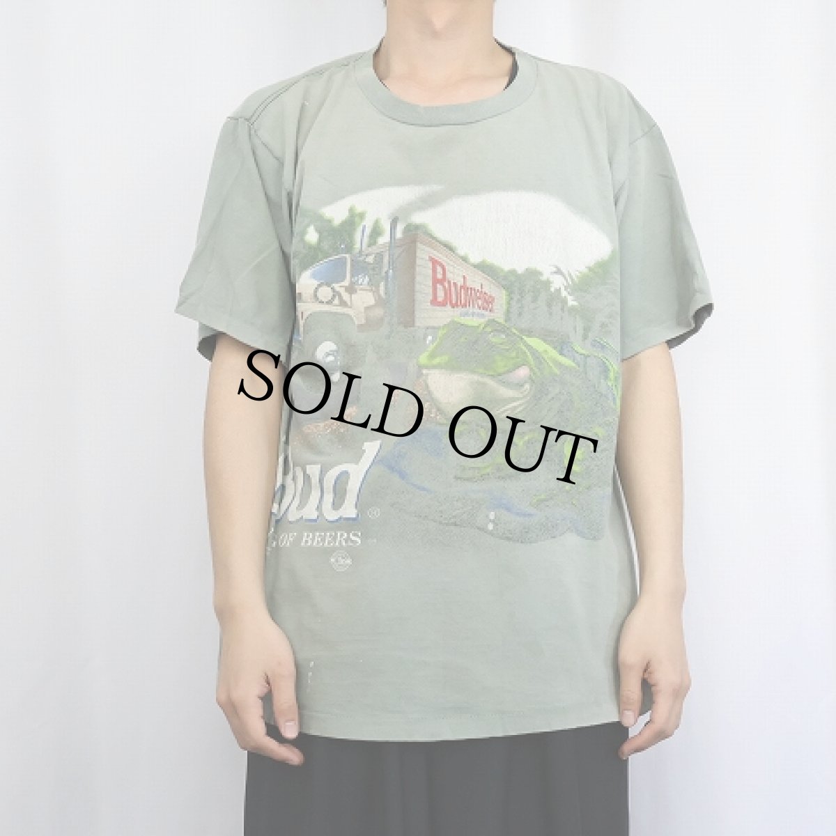 画像3: 90's Budweiser USA製 "THIS BUD'S FOR YOU" ビールメーカー プリントTシャツ XL (3)