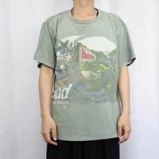 画像3: 90's Budweiser USA製 "THIS BUD'S FOR YOU" ビールメーカー プリントTシャツ XL (3)