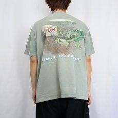 画像4: 90's Budweiser USA製 "THIS BUD'S FOR YOU" ビールメーカー プリントTシャツ XL (4)
