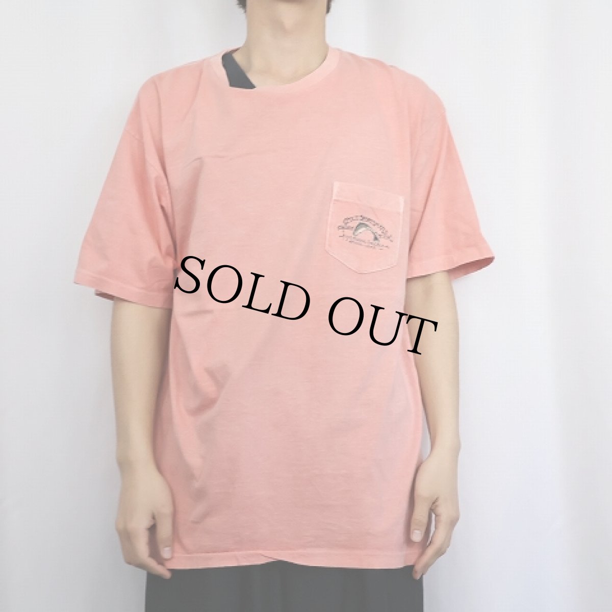 画像2: 80〜90's POLO COUNTRY Ralph Lauren USA製 "POLO SPORTSMAN" ポケットTシャツ M (2)
