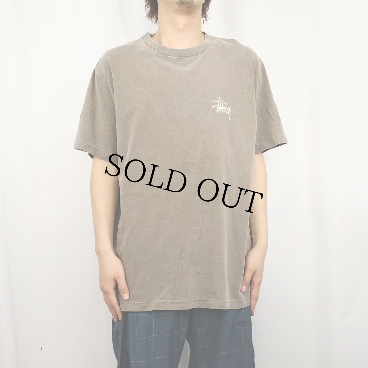 画像2: STUSSY USA製 ロゴプリントTシャツ L (2)