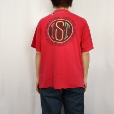 画像3: 80's STUSSY USA製 "INTERNATIONAL STUSSY TRIBE" ロゴプリントTシャツ L (3)