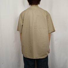 画像3: 90's STUSSY USA製 リップストップ コットンシャツ XL (3)