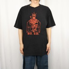 画像3: SKULL SKATES CANADA製 "BA. KU. Blood Throne" プリントTシャツ BLACK XL (3)