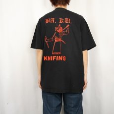 画像4: SKULL SKATES CANADA製 "BA. KU. Blood Throne" プリントTシャツ BLACK XL (4)
