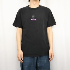 画像2: FUCT skateboards USA製 プリントTシャツ BLACK  (2)