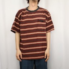 画像2: 〜90's O'NEILL ボーダー柄 ポケットTシャツ  (2)