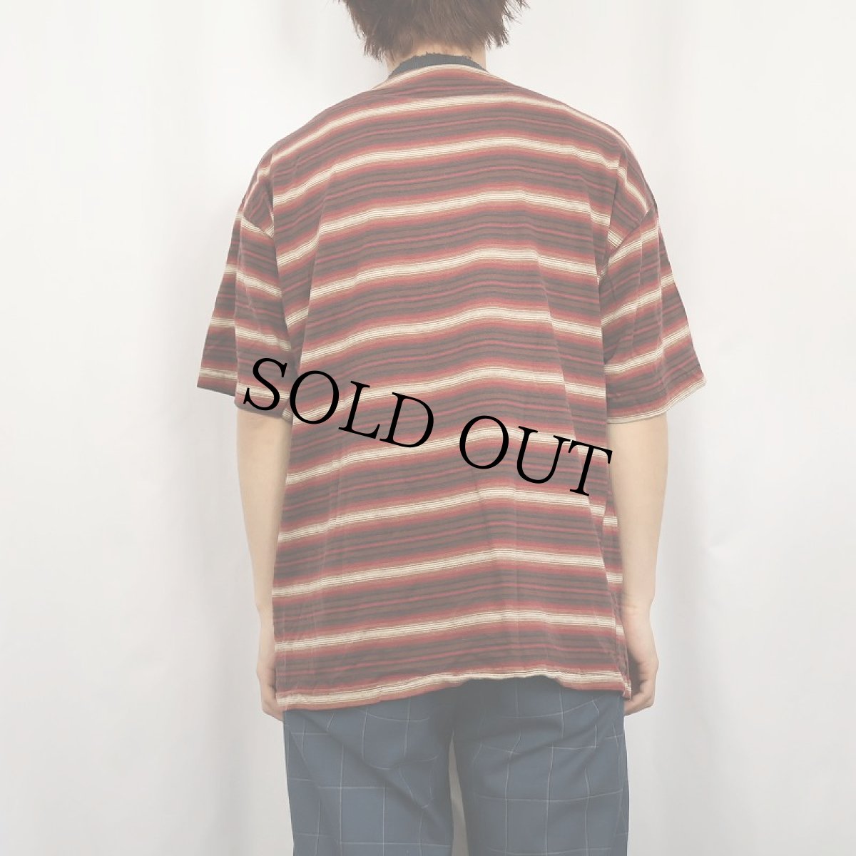 画像3: 〜90's O'NEILL ボーダー柄 ポケットTシャツ (3)