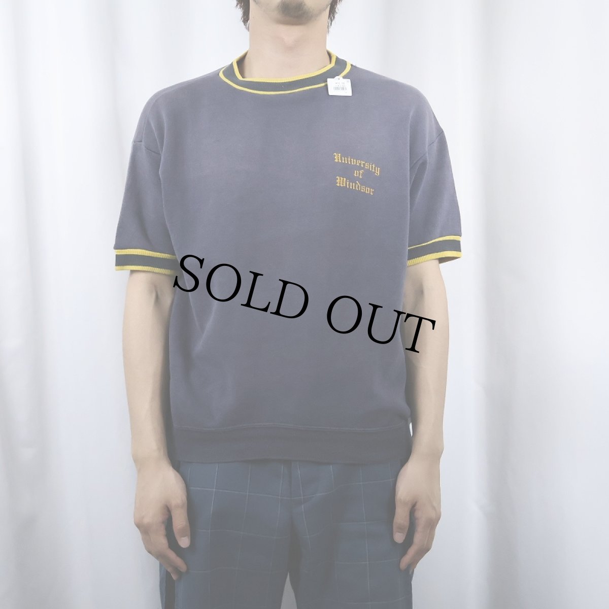 画像2: 60〜70's VELVA SHEEN プリント半袖スウェット (2)