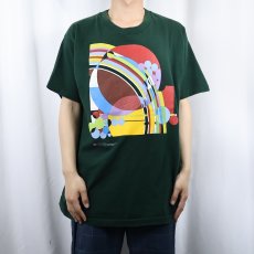 画像2: 90's Frank Lloyd Wright USA製 "MARCH BALLOONS" 建築家 アートプリントTシャツ XL (2)