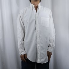 画像2: 90's Brooks Brothers Makers USA製 コットンボタンダウンシャツ 15 1/2-3 (2)