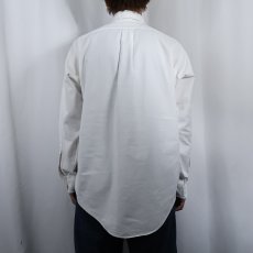 画像3: 90's Brooks Brothers Makers USA製 コットンボタンダウンシャツ 15 1/2-3 (3)