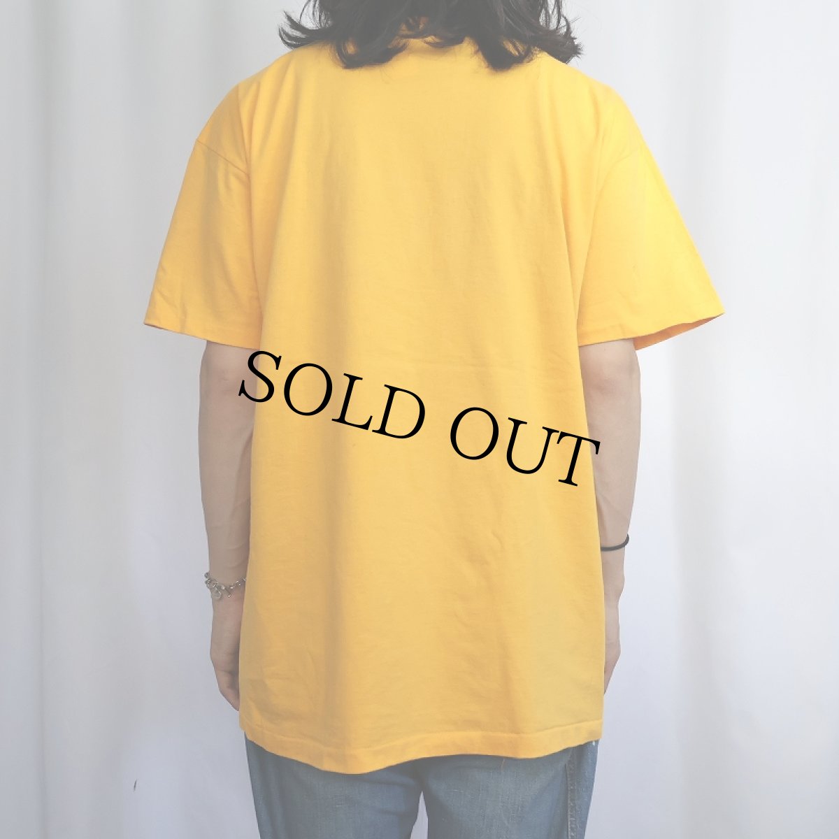 画像3: 90's "GO PRE" ランナープリントTシャツ XL (3)